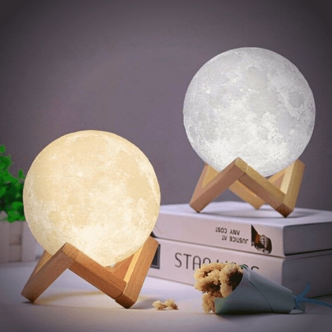 Magical Moonlight - with Wireless Touch Control and Wooden Stand