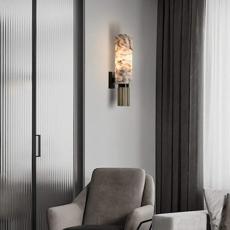 Stylish Marble Lamp - For Luxurious and Atmospheric Interiors