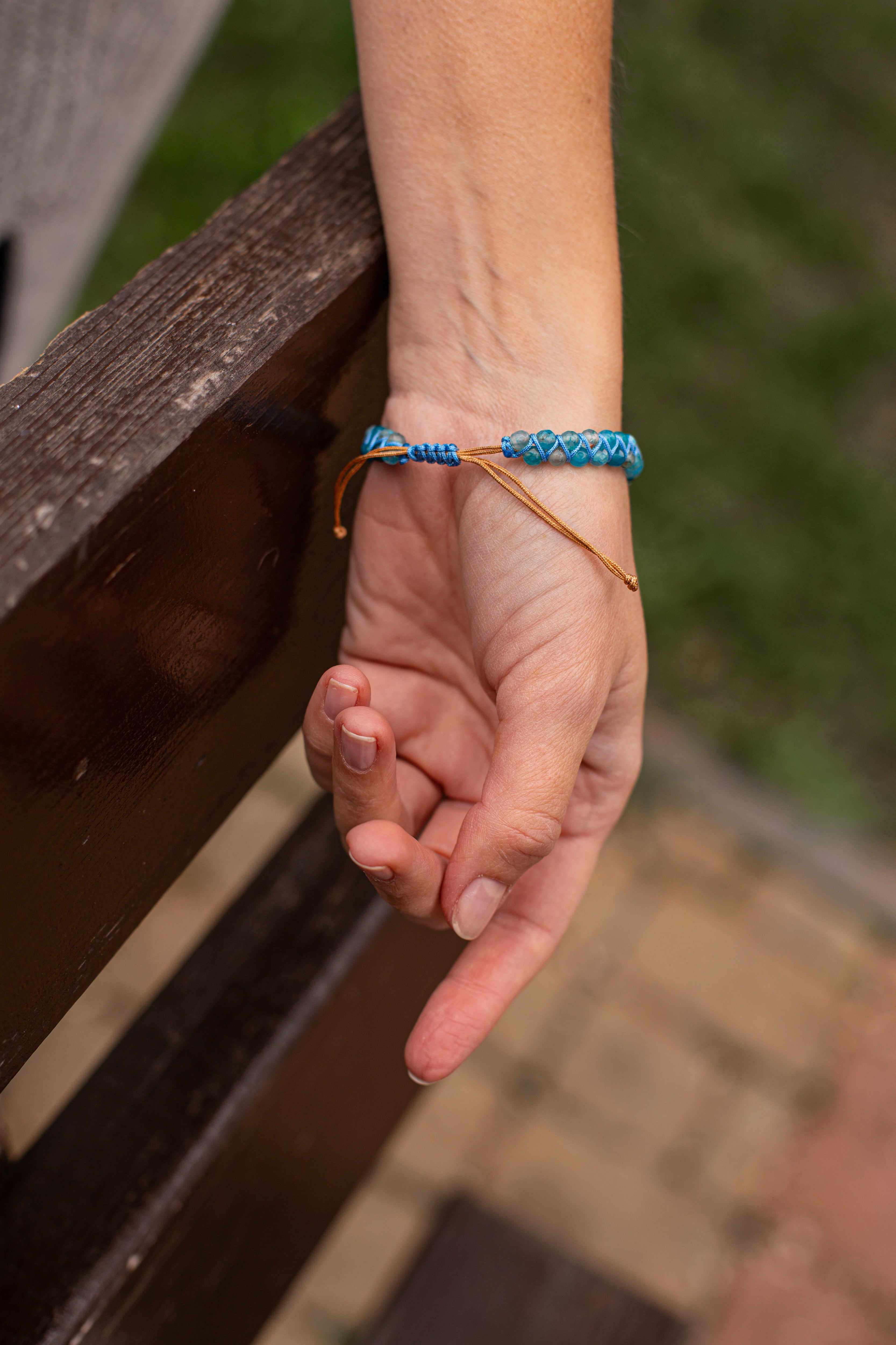 Liora Bracelet - Elegant Blue Opal Jewelry