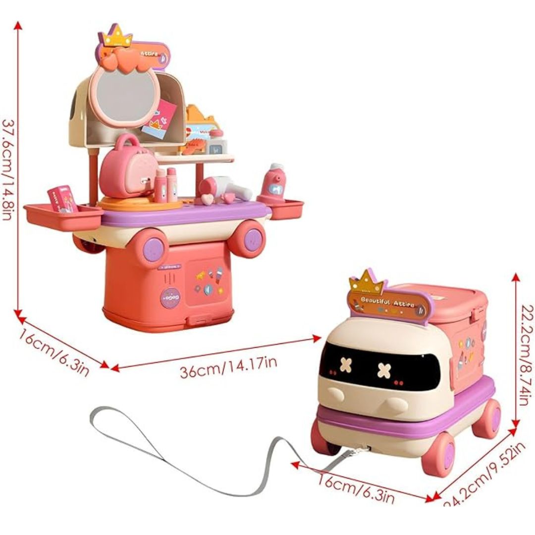 AdventureTruck - 2-in-1 Play Truck and Play Station