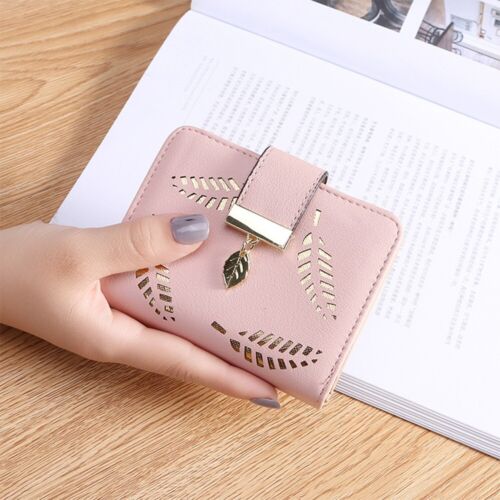 GoldenLeaf – Luxury Leather Wallet with Leaves