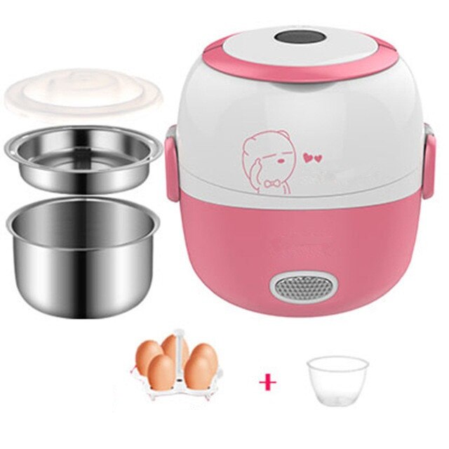 SteamMate - Electric Lunch Box with Steam Function