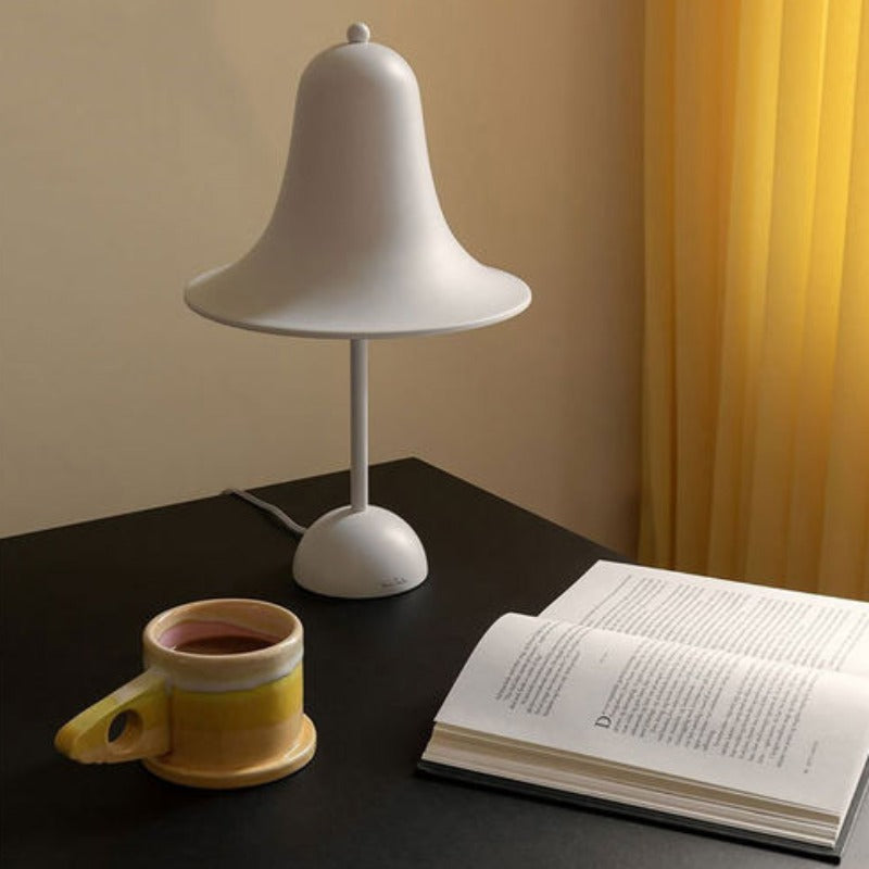 Classic Cap Wireless Table Lamp - Timeless Design and Long-Lasting Battery