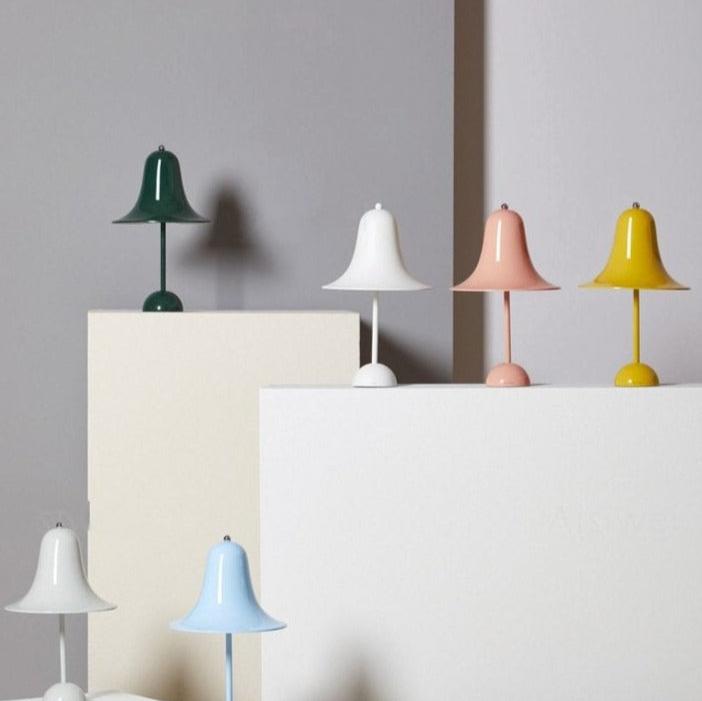 Classic Cap Wireless Table Lamp - Timeless Design and Long-Lasting Battery