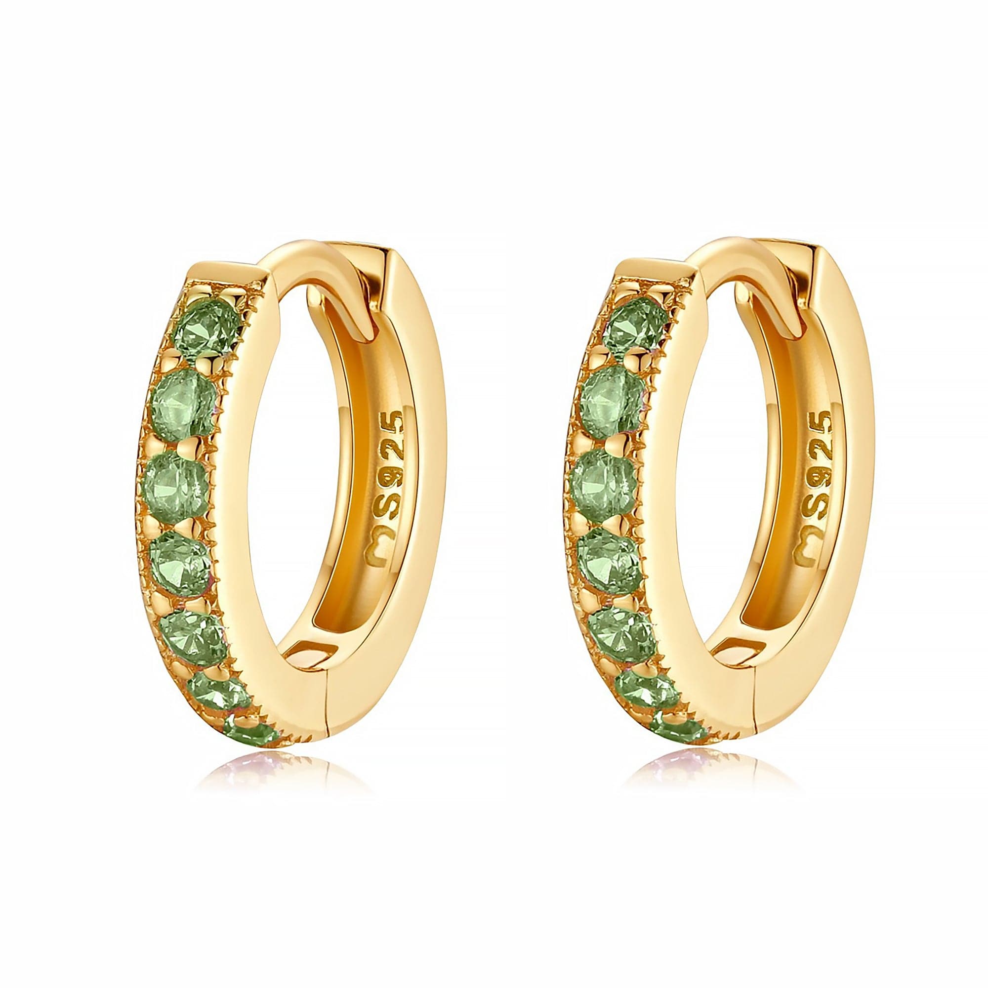 Enchanting Amaranta Earrings - Sparkling Creoles