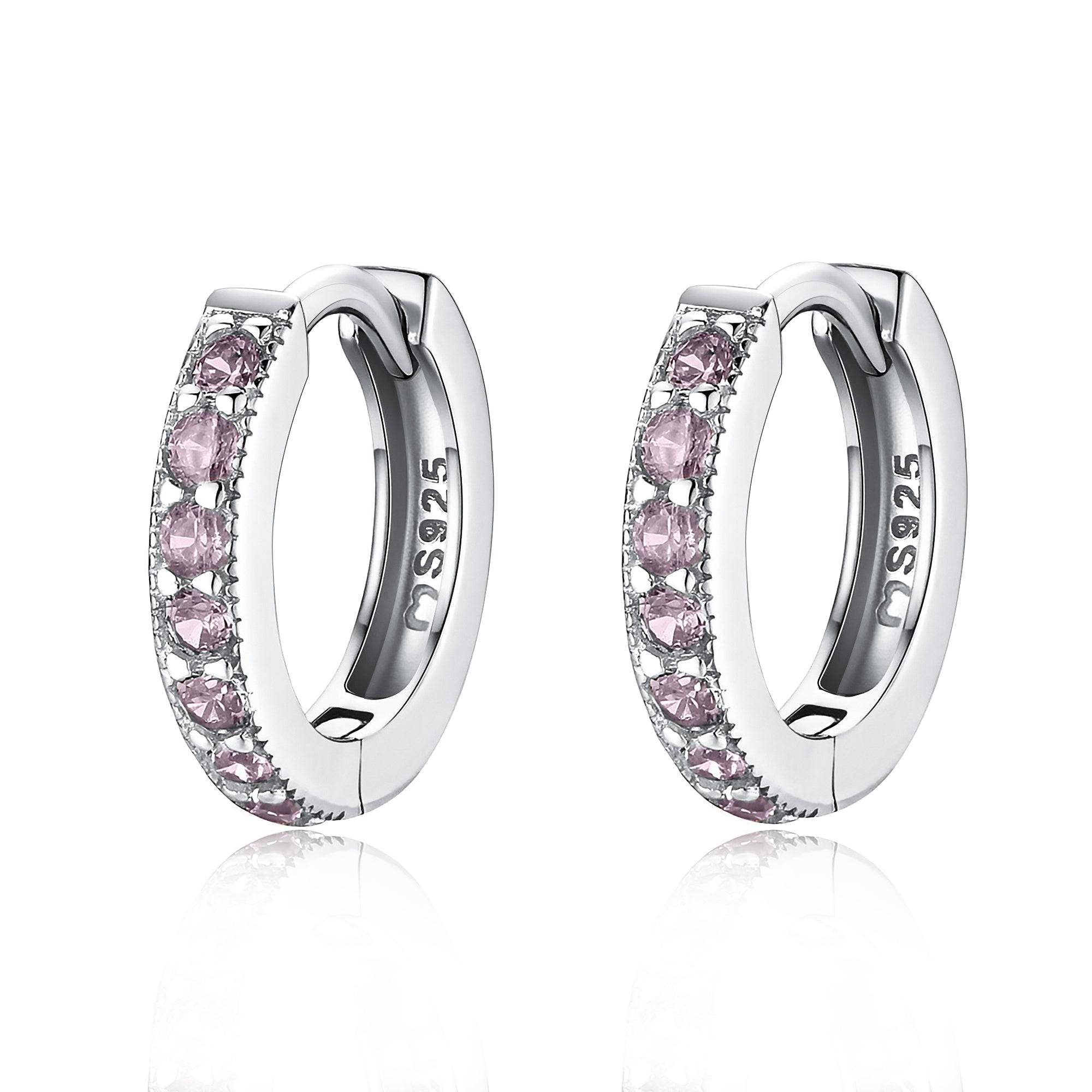 Enchanting Amaranta Earrings - Sparkling Creoles