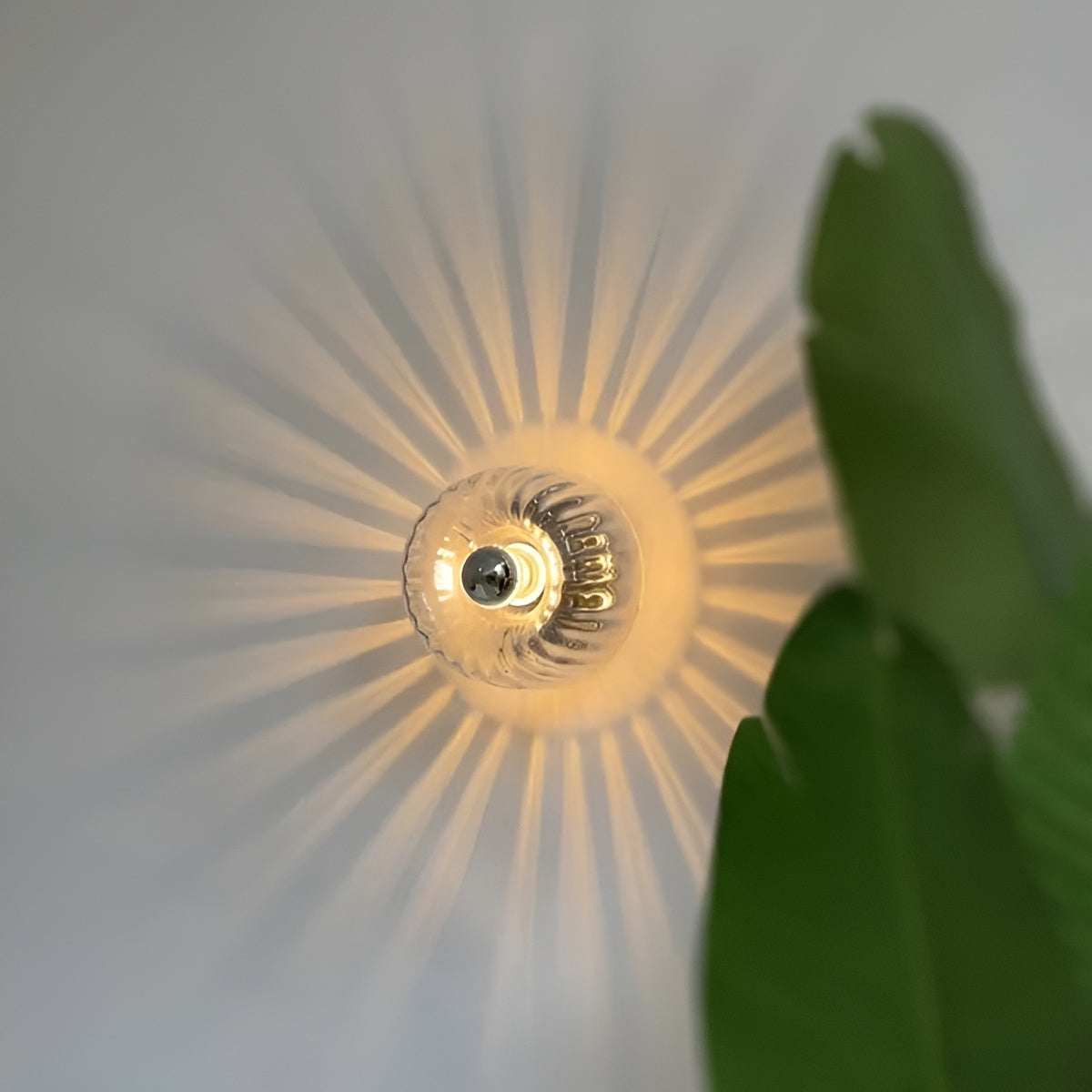 ScandiElegance Wall Lamp – Modern Glass Art with Bauhaus Charm