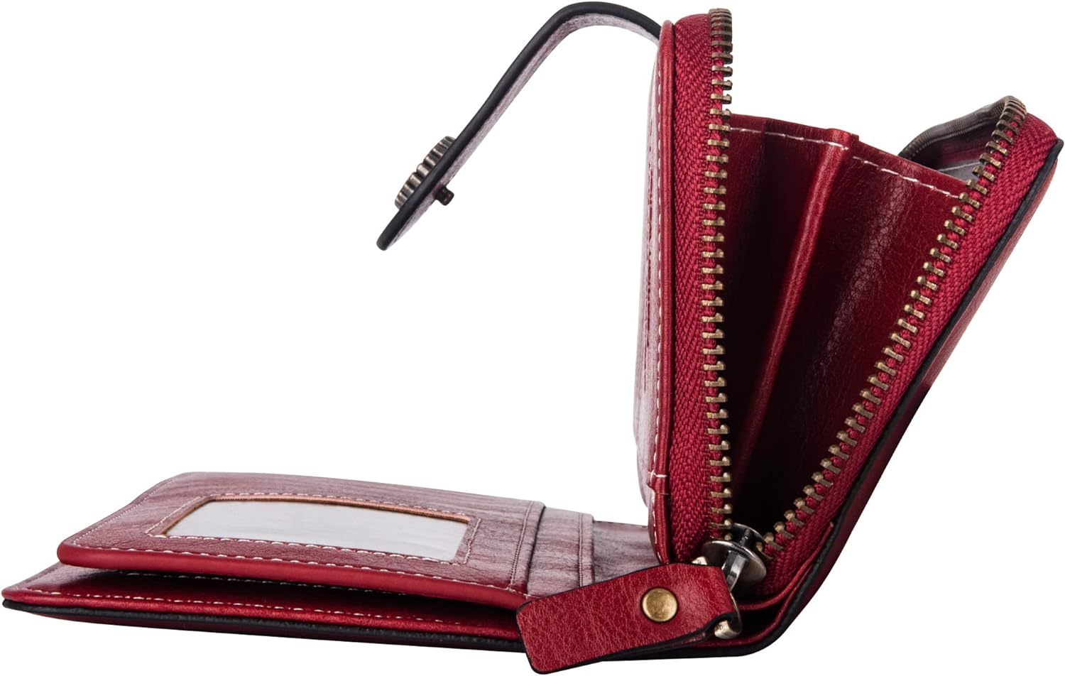 LeatherMax - Stylish Leather Wallet with Wristband