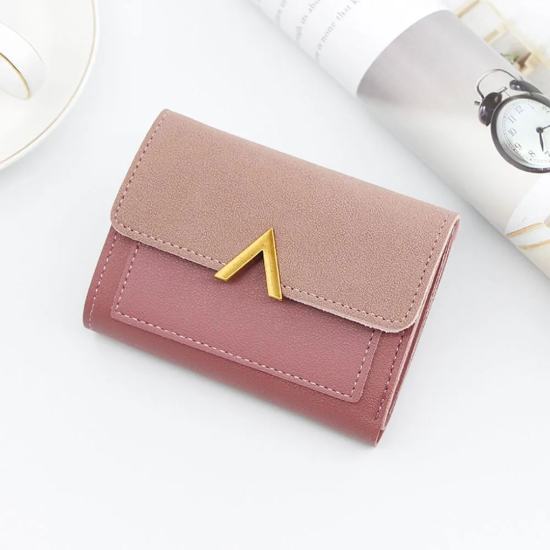 VelvetCoin - Compact Leather Wallet for Women