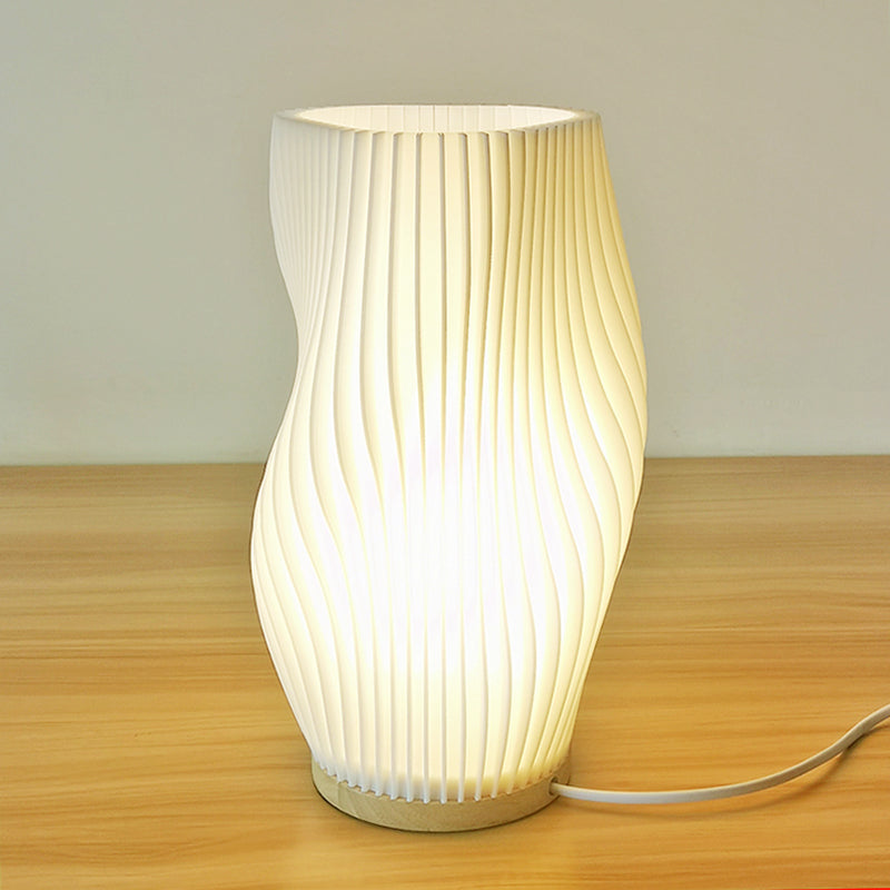 Frenchlight Table Lamp - Elegant Pleated Table Lamp in French Crème for Atmospheric Spaces