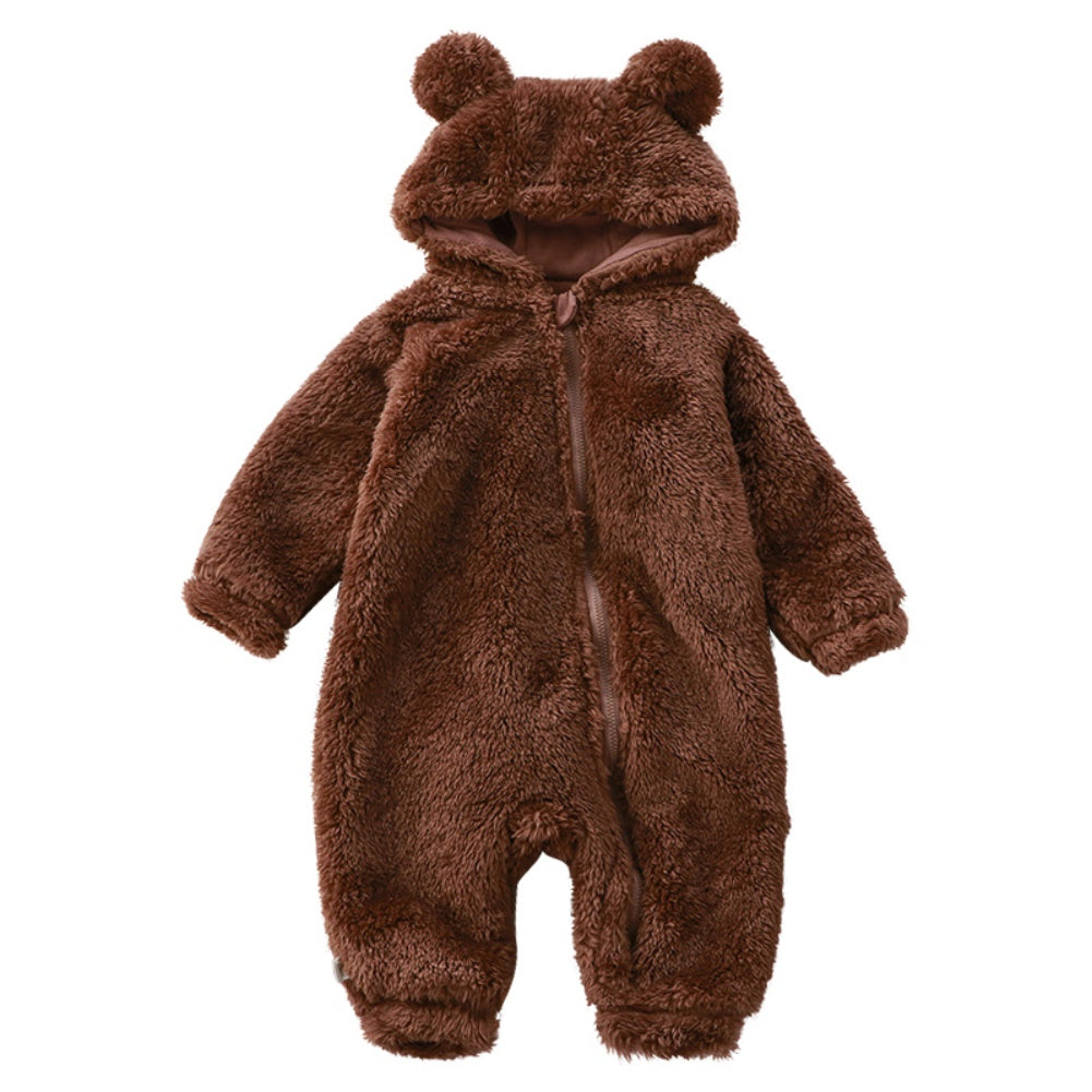 SnuggleBear - Cute Winter Baby Rompers
