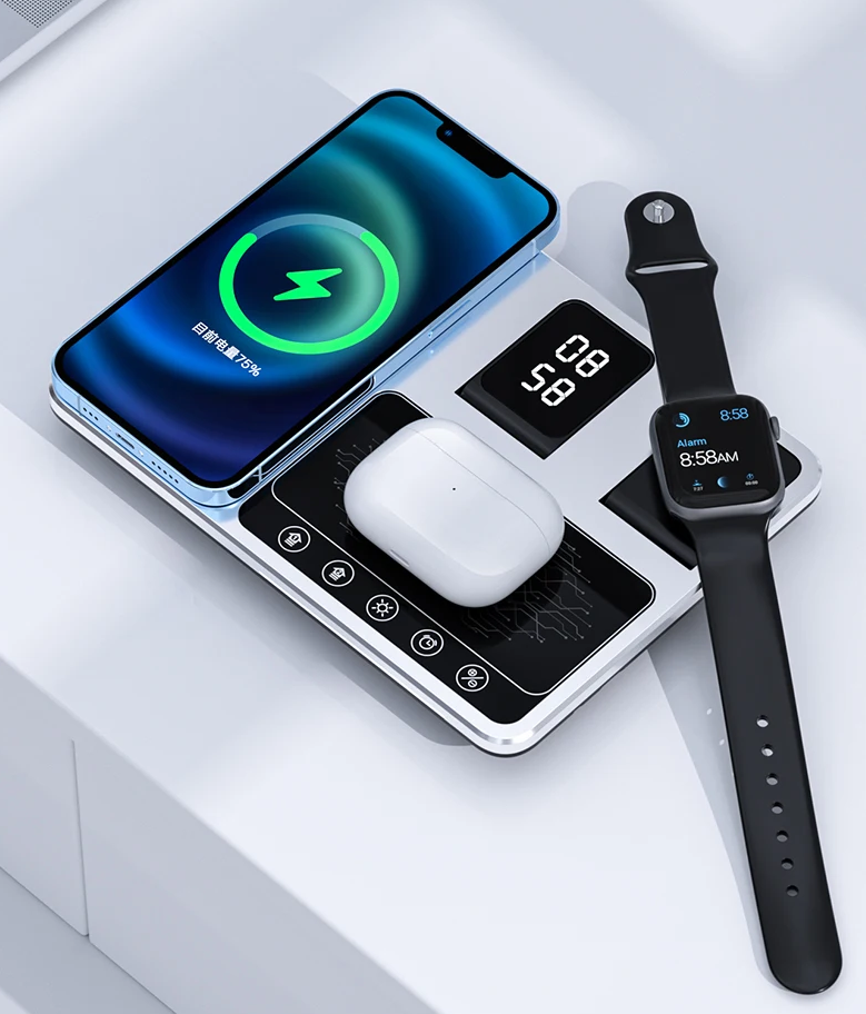 PowerPro Charger – 4-in-1 Wireless Charging Station