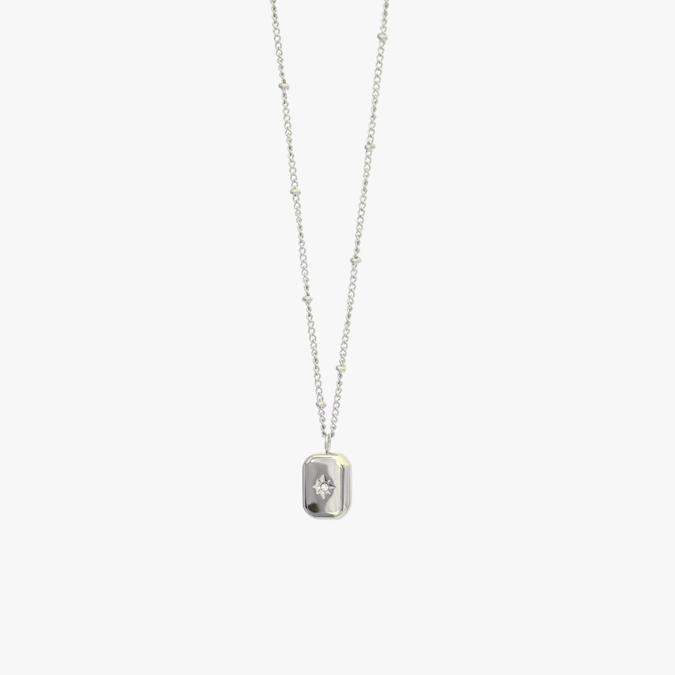Captivating Necklace with Sparkling Zirconia - Celeste