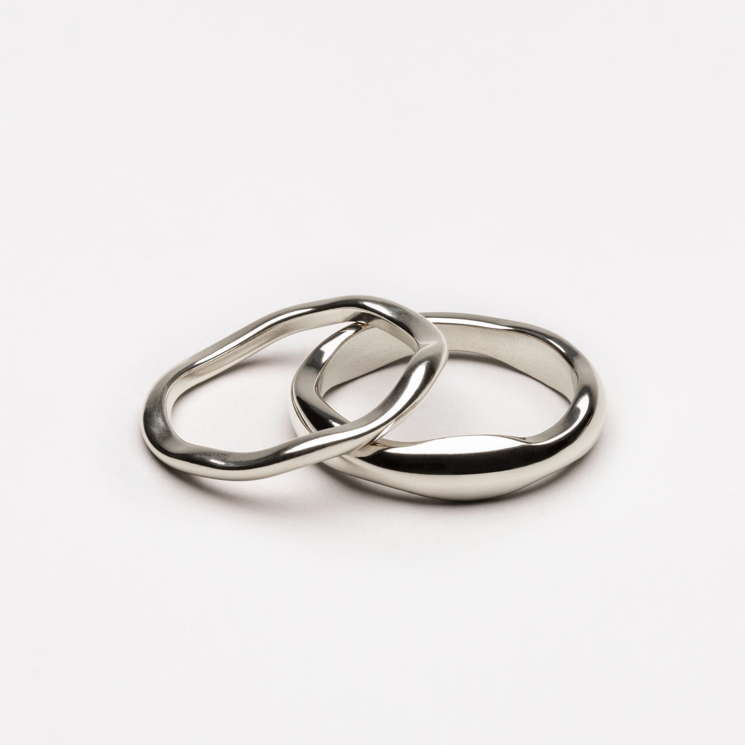 Elegant Stacking Ring Set - Luna