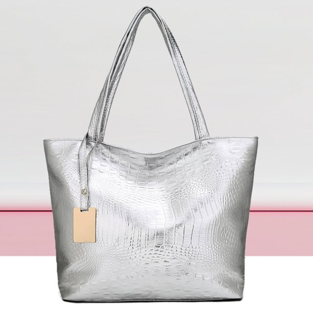 IsabellaBag – Luxury Shoulder Bag with Crocodile Print