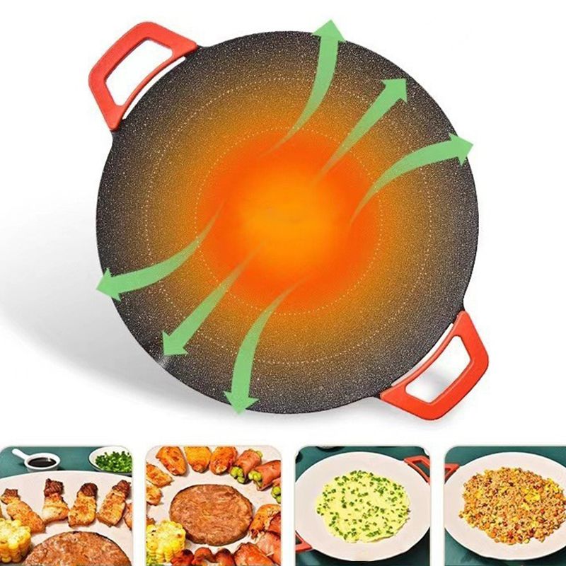 GrillCook - Smokeless Grill Plate for Healthy Cooking