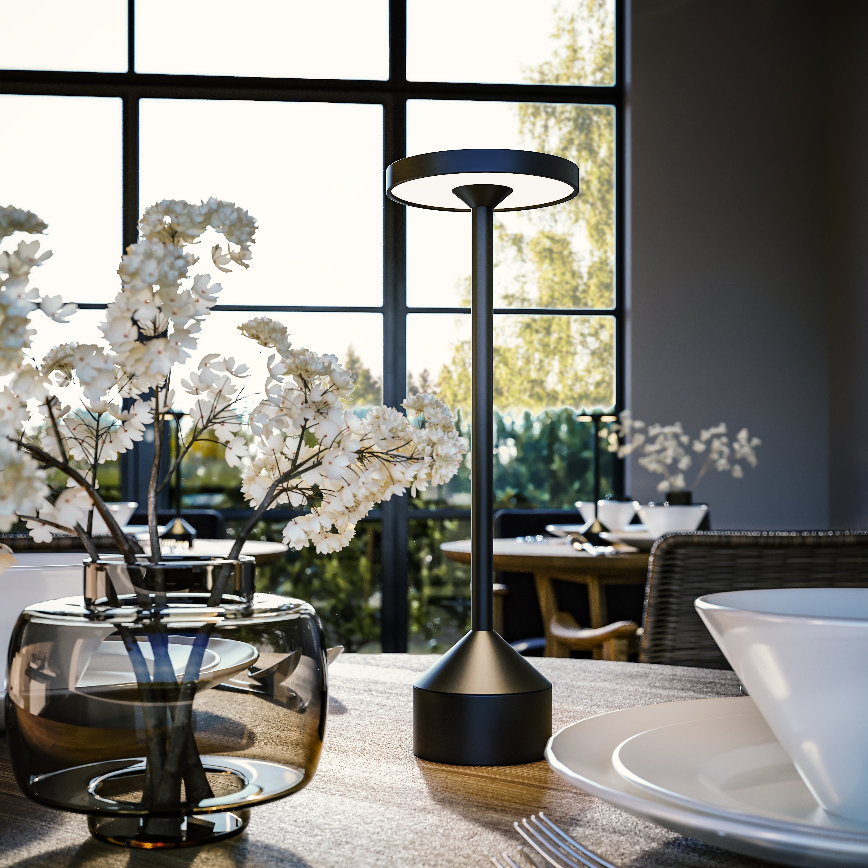 Eleganza Light: Elegant Wire Lamp with Dimming function
