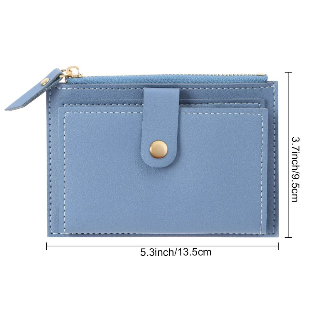 VelvetCoin - Compact Leather Wallet for Women