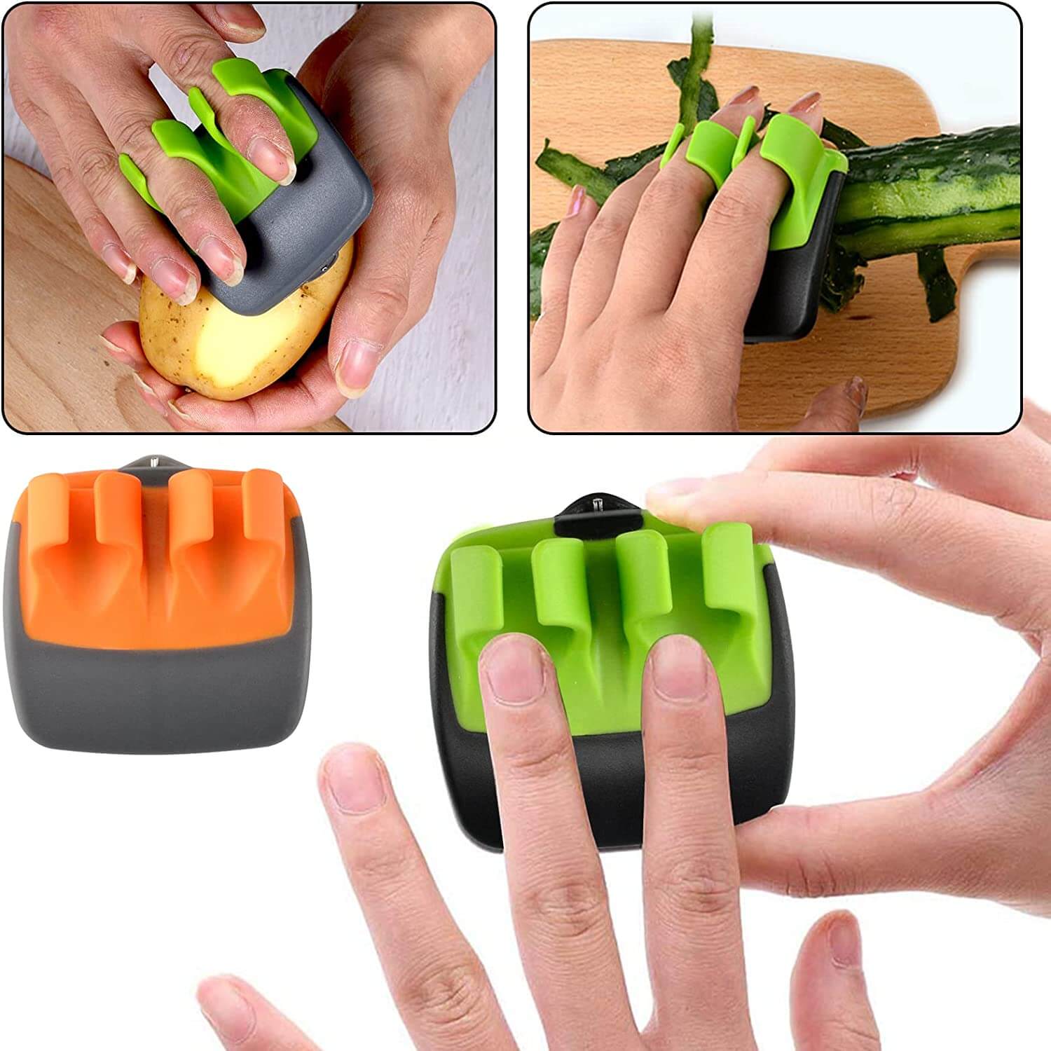FingerGuard - Safe Vegetable Peeler for the Kitchen