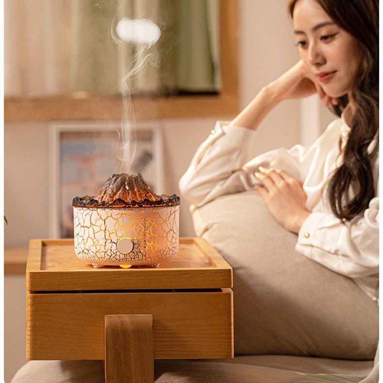 EruptionMist - Volcanic Air Purifier with Style