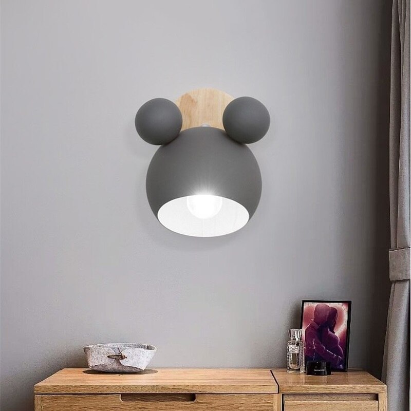 LumiNordic Light - Scandinavian LED Wall Lamp for Children