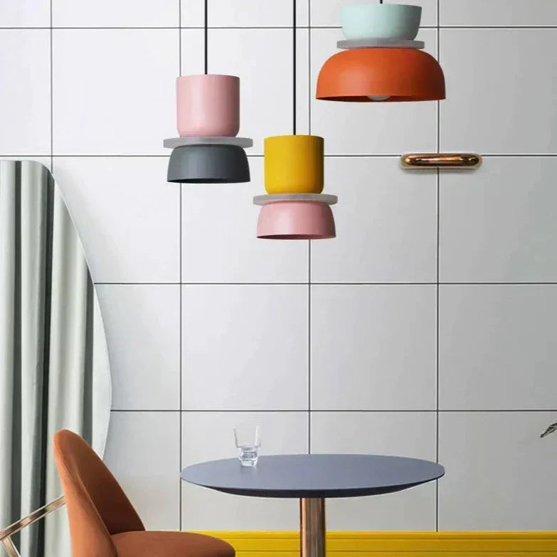 Macaron Glow – Colorful Ceiling Lamp for a Cozy Atmosphere