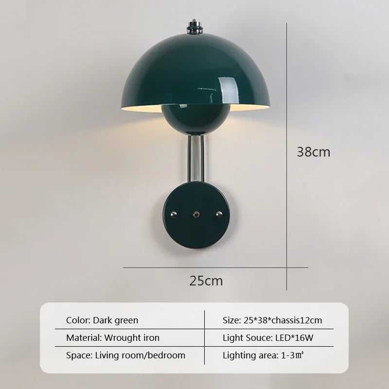 ShroomLite Wall Lamp - Creative Lighting for Modern Interiors