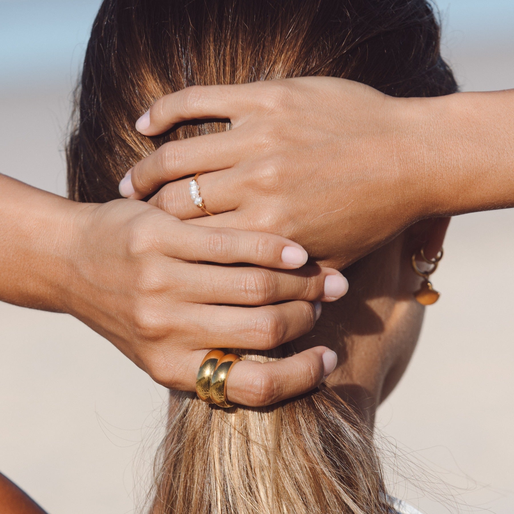 Chic Isolde Mini Pearl Ring - Elevate your style!