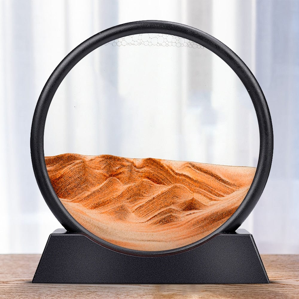 SereniSand - Elegant Sand Art for Relaxing Atmosphere