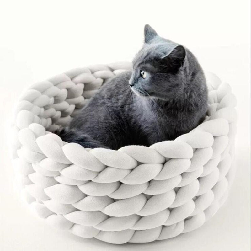 WoollyNest – Stylish Basket for Pets