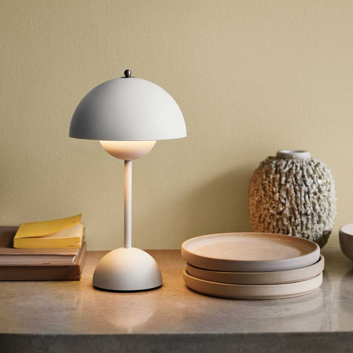 LunarGlow Table Lamp - Dimmable LED Lighting for Every Interior
