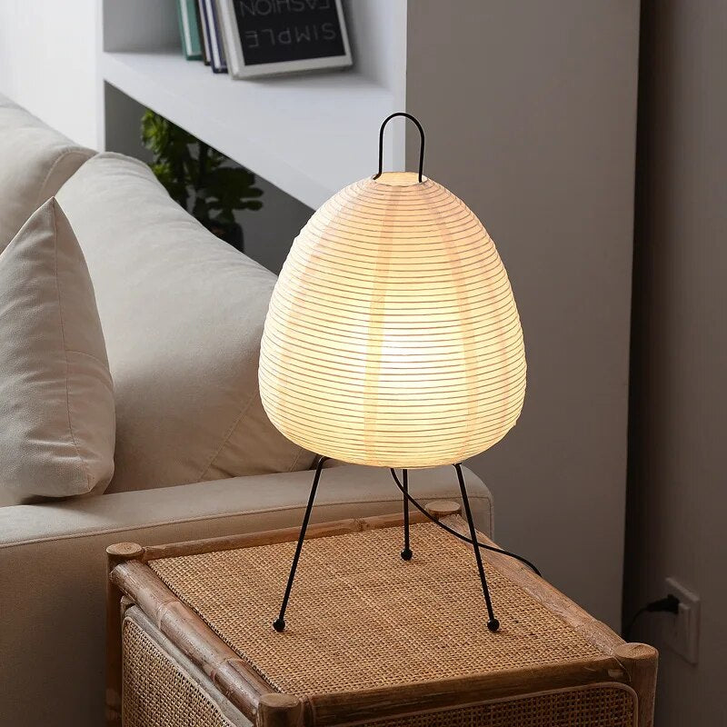 RadiantHue: Enchanting Rice Paper Lamp for Harmonious Lighting