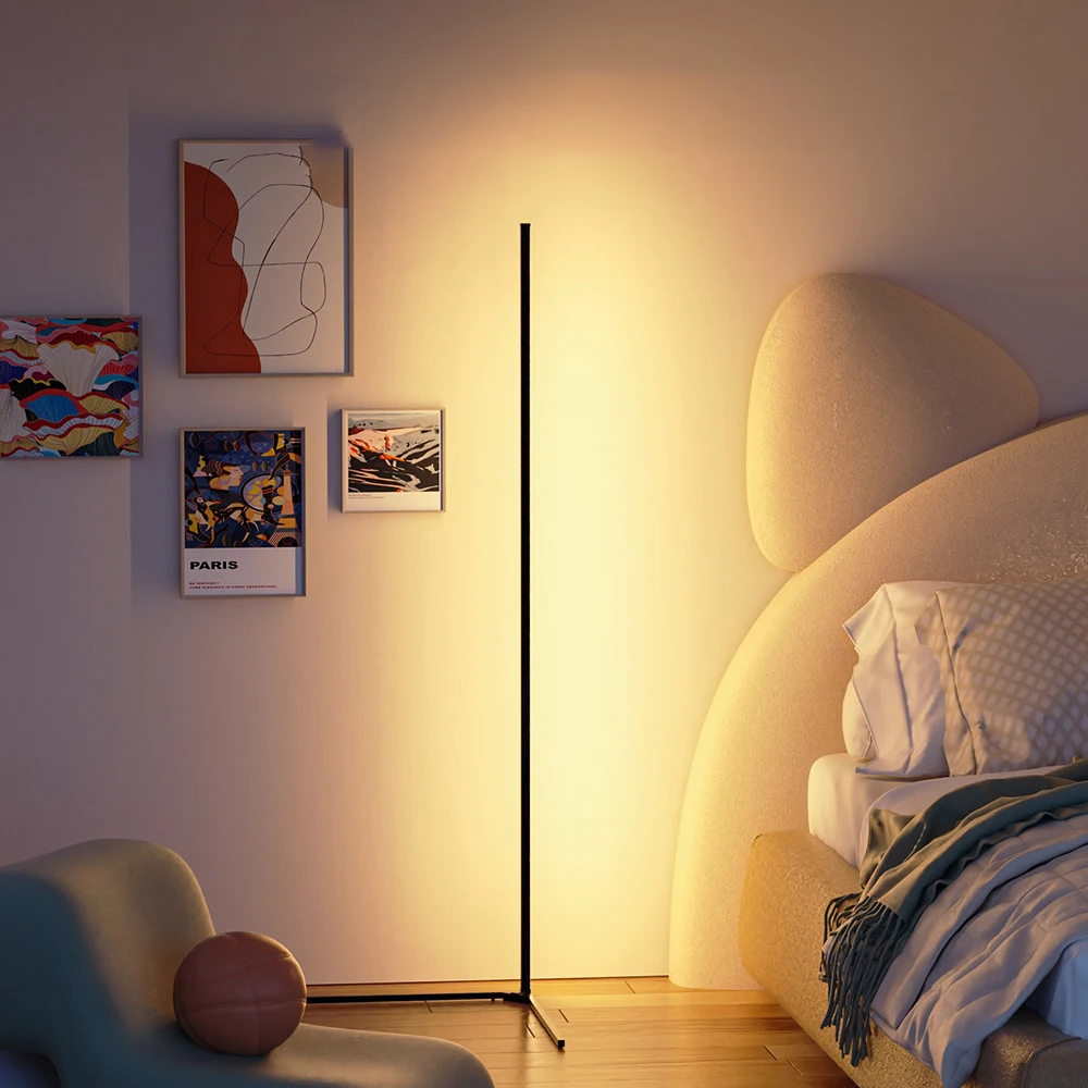 AmbianceLumi - Smart Floor Lamp for Stylish Home