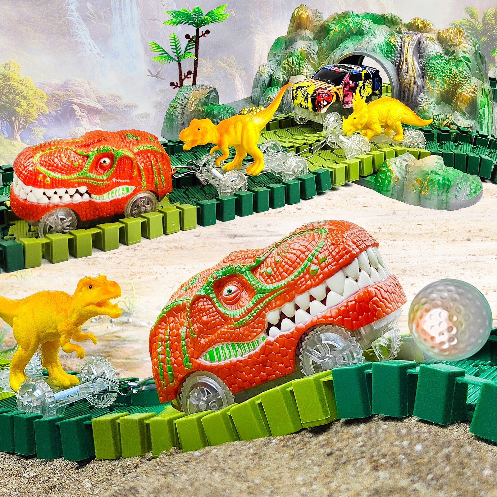 DinoExpress Train Set – Adventurous Playset for Kids