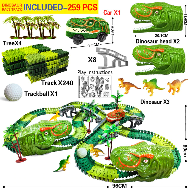 DinoExpress Train Set – Adventurous Playset for Kids