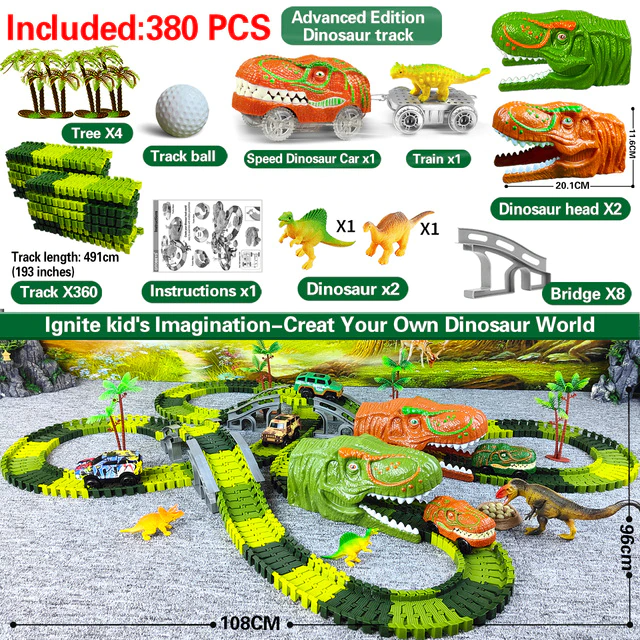 DinoExpress Train Set – Adventurous Playset for Kids
