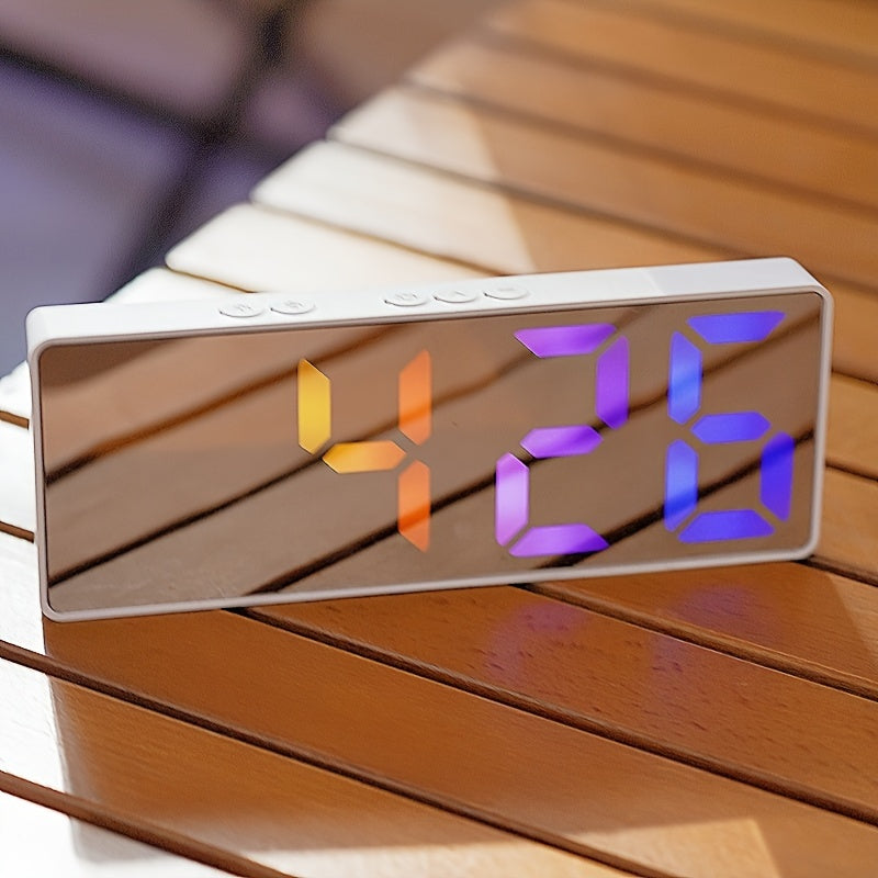 BrightTime Clock - Bright LED Alarm Clock with Date