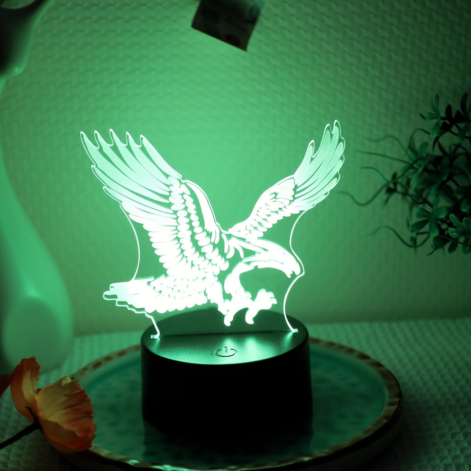 EagleLight – 3D LED Night Light with Colors and Touch