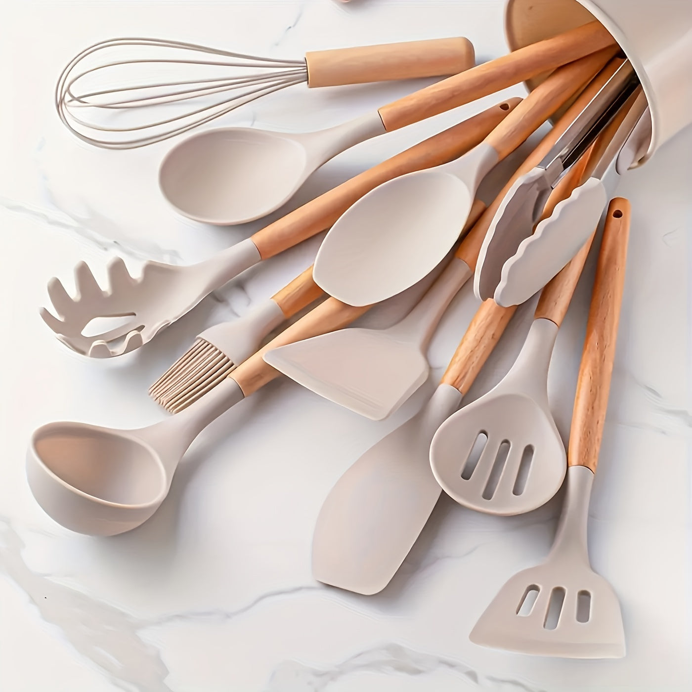 Canaya - Luxury Silicone Kitchen Utensil Set (12-piece)