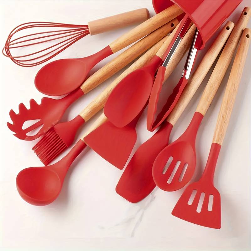 Canaya - Luxury Silicone Kitchen Utensil Set (12-piece)