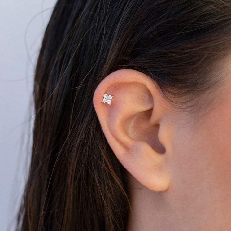 Sophie Stud Earrings – Elegant Flower Earrings