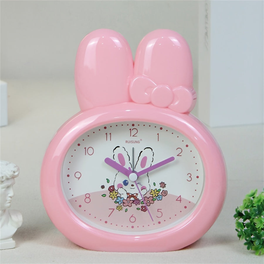 BunnyTime Clock - Cute LED Alarm Clock with Night Light