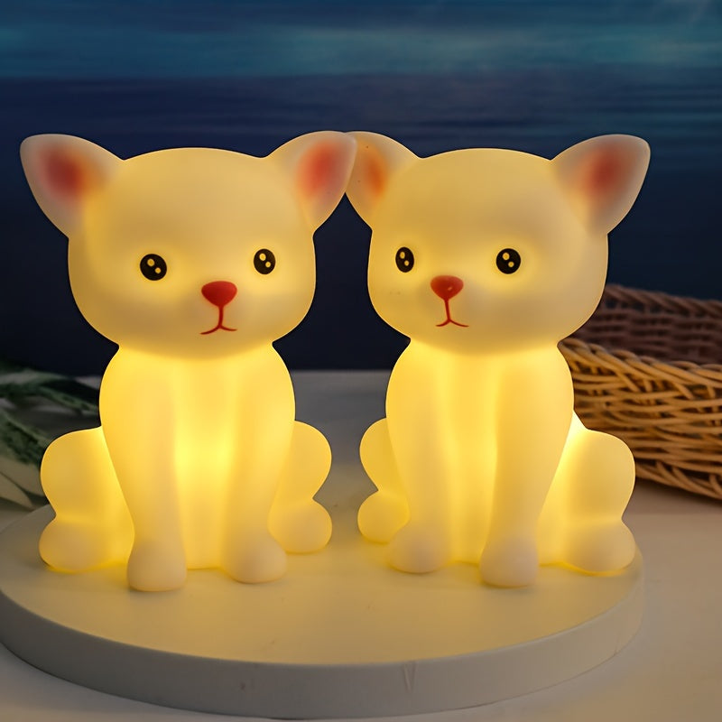 KittyGlow Lamp - Cute LED Table Lamp with Wireless Power Supply
