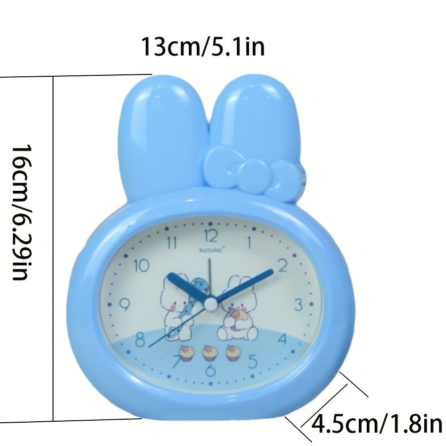 BunnyTime Clock - Cute LED Alarm Clock with Night Light