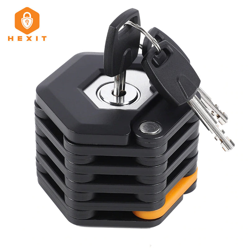 HEXIT™ FoldLock - Kompakt och Lättvikts Cykellås