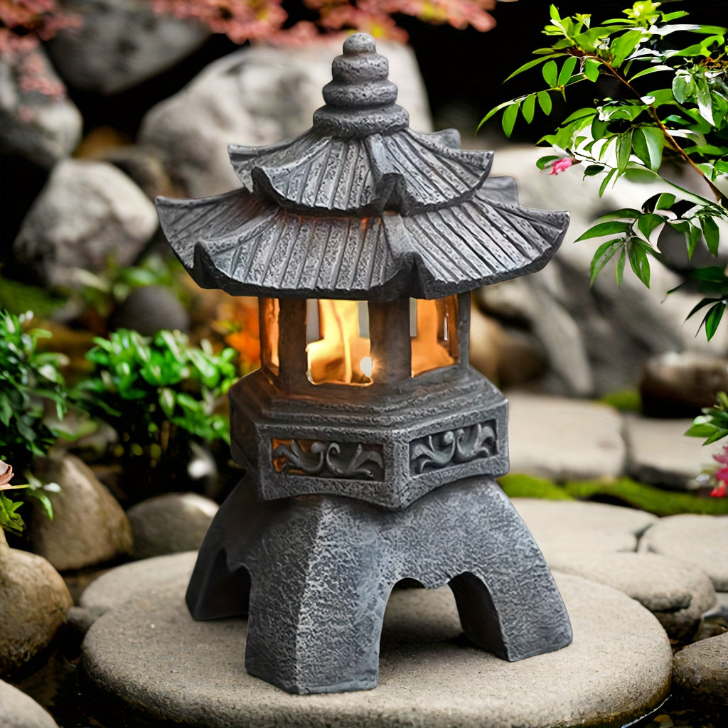 LumiGlow Lamp - Zen Garden Decoration on Solar Energy