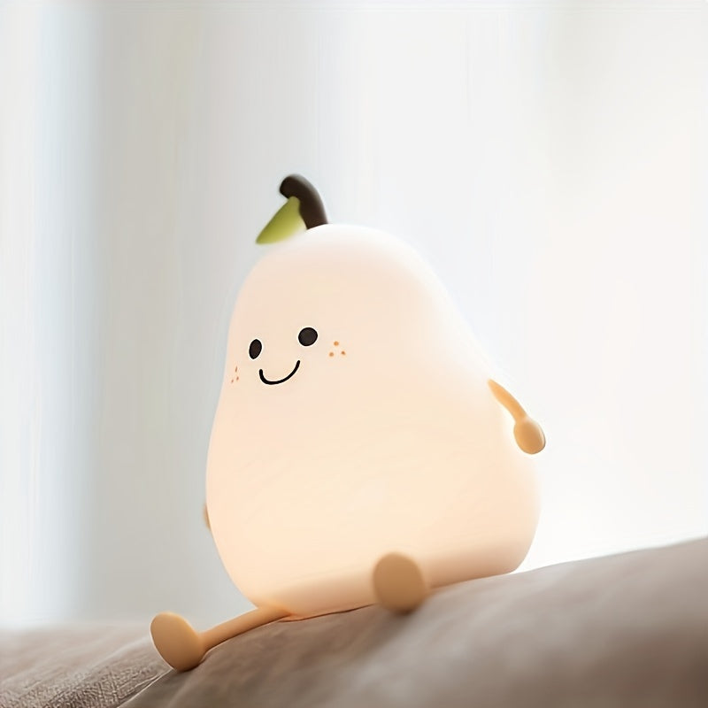 PearGlow Lamp - Dimmable USB Rechargeable LED Lamp
