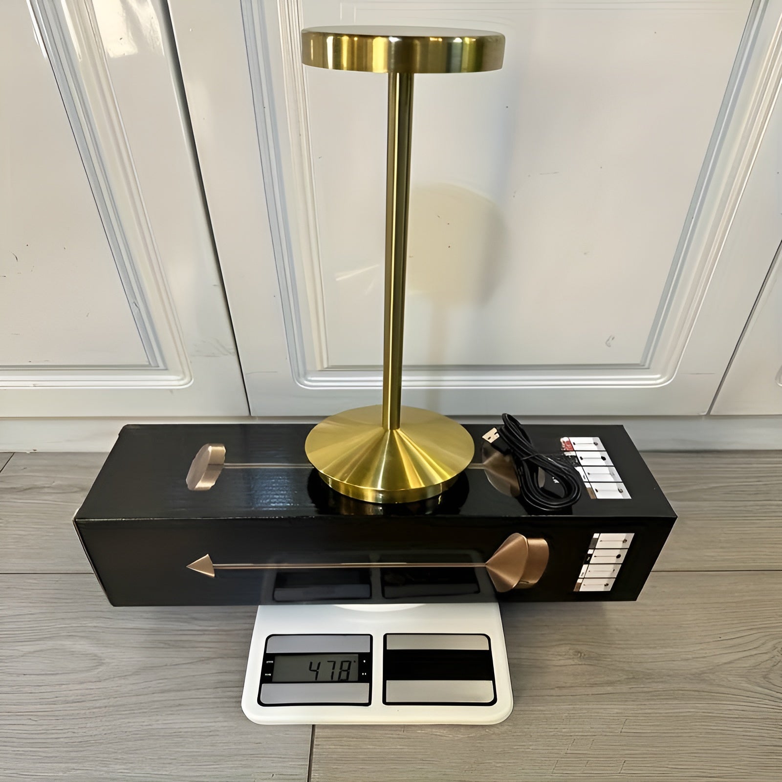 Elegant Tarion Lamp – Wireless LED with Touch Control