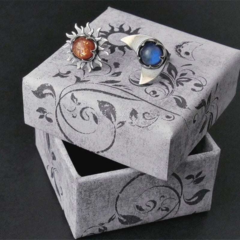 Sunshine and Stars: Enchanting Sun and Moon Earrings