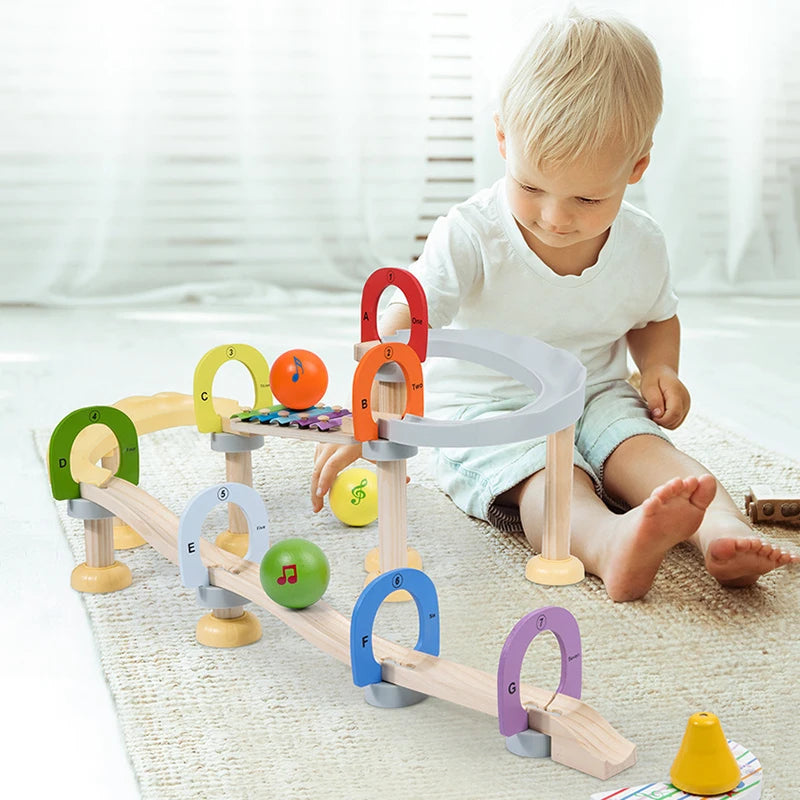 MusicBlock Play - Wooden Sensory Blocks for Development